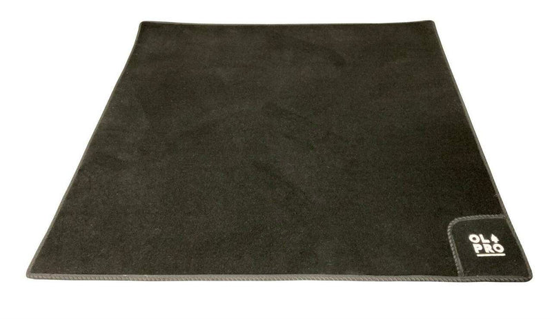 Olpro Black Rear Campervan Living Area Carpet - 1000mm x 1000mm | motorhome, groundsheet
