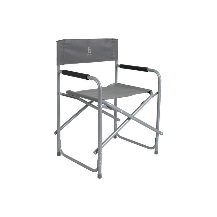 Bo-Camp Director's Chair Steel Grey Bo-Camp - UK Camping And Leisure