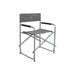 Bo-Camp Director's Chair Steel Grey Bo-Camp - UK Camping And Leisure