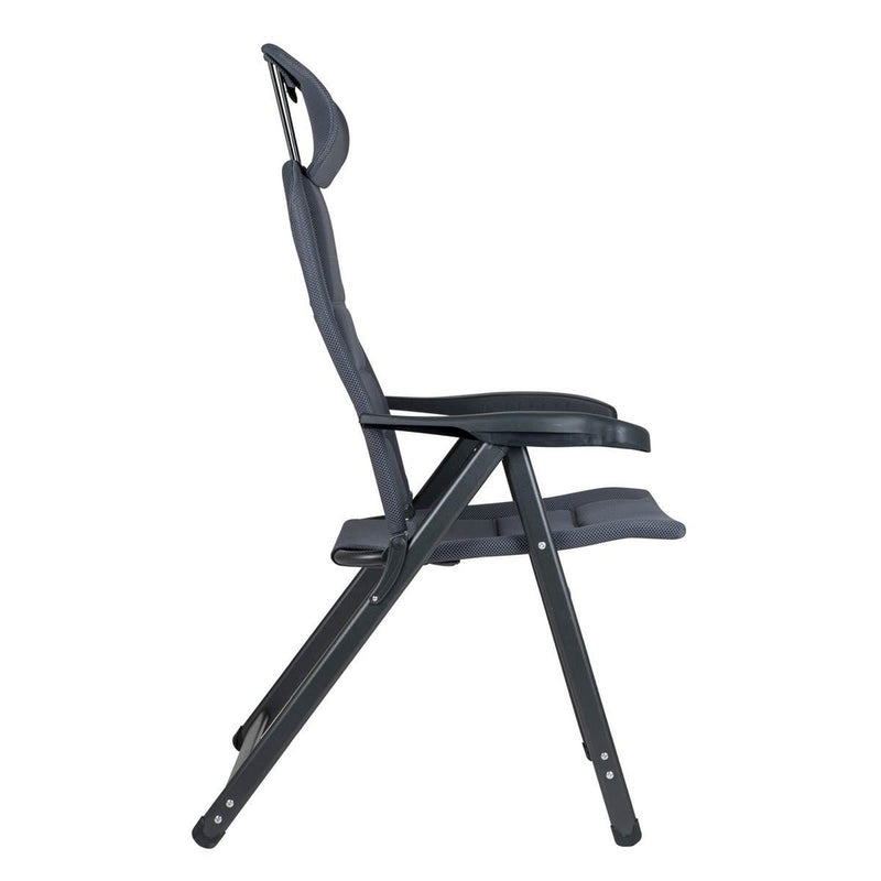 Crespo Chair AP/237 Air Deluxe Compact Grey Crespo - UK Camping And Leisure