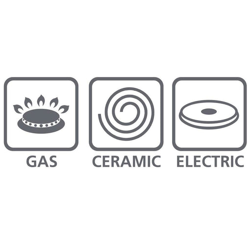 Bo-Camp Cookware Set Elan 3 Pieces RVS Bo-Camp - UK Camping And Leisure