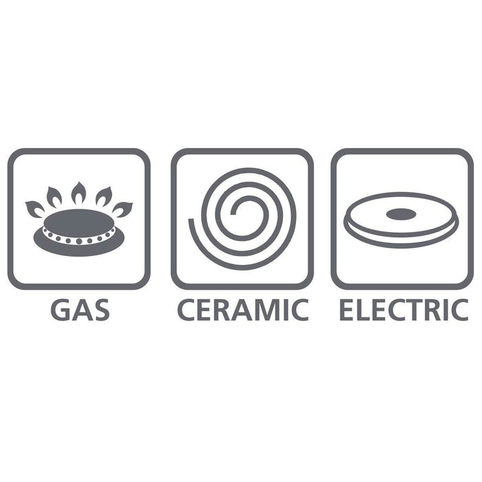 Bo-Camp Cookware Set Elan 3 Pieces RVS Bo-Camp - UK Camping And Leisure