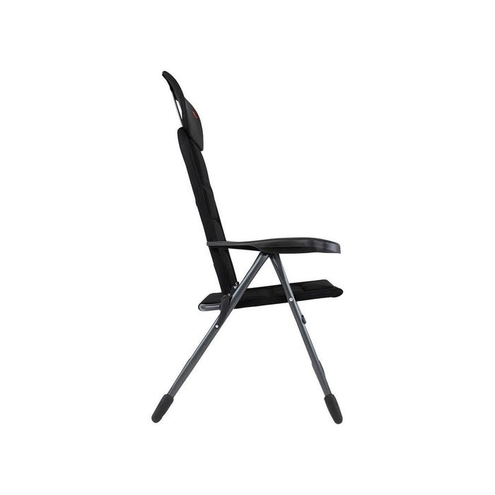Crespo Chair AP/213 Air Deluxe Compact Black Crespo - UK Camping And Leisure