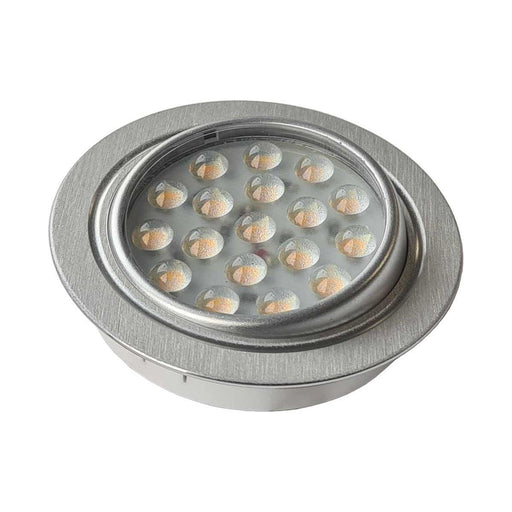 Tilting Recessed Downlight (12V / 1 29W / Warm White / IP20) Nova - UK Camping And Leisure