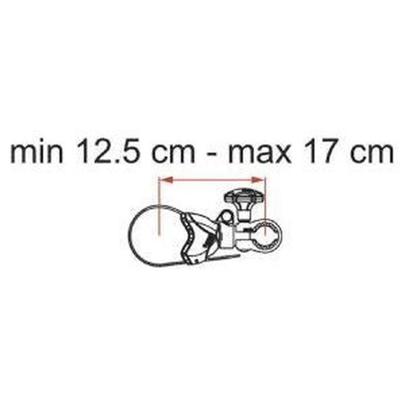 Fiamma Bike Block Pro S1 Black 07215-01A Fiamma - UK Camping And Leisure