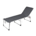 Crespo Lounger XL AL/364 Dark Grey Crespo - UK Camping And Leisure