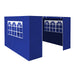 Dellonda Side Walls/Doors/Windows for Gazebo/Marquee Fits 2 x 2m Models - Blue Dellonda - UK Camping And Leisure