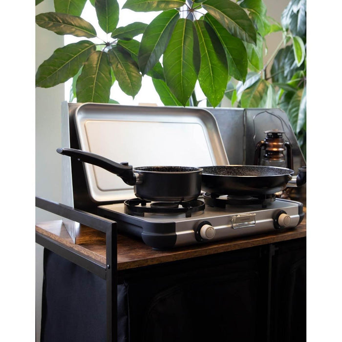 Bo-Camp Sauce Pan Turn Foldaway Pan Handle Induction Dia 16cm Bo-Camp - UK Camping And Leisure