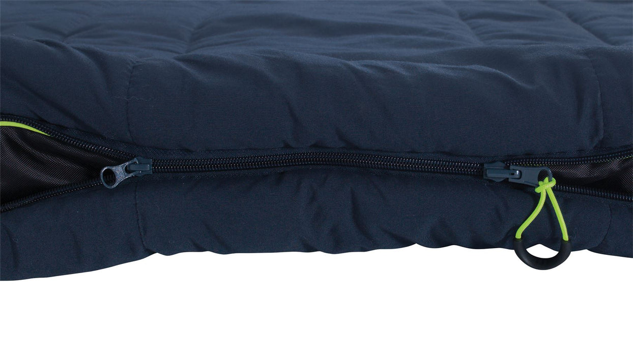 Outwell Camper Lux Deep Blue Single Sleeping Bag Outwell - UK Camping And Leisure