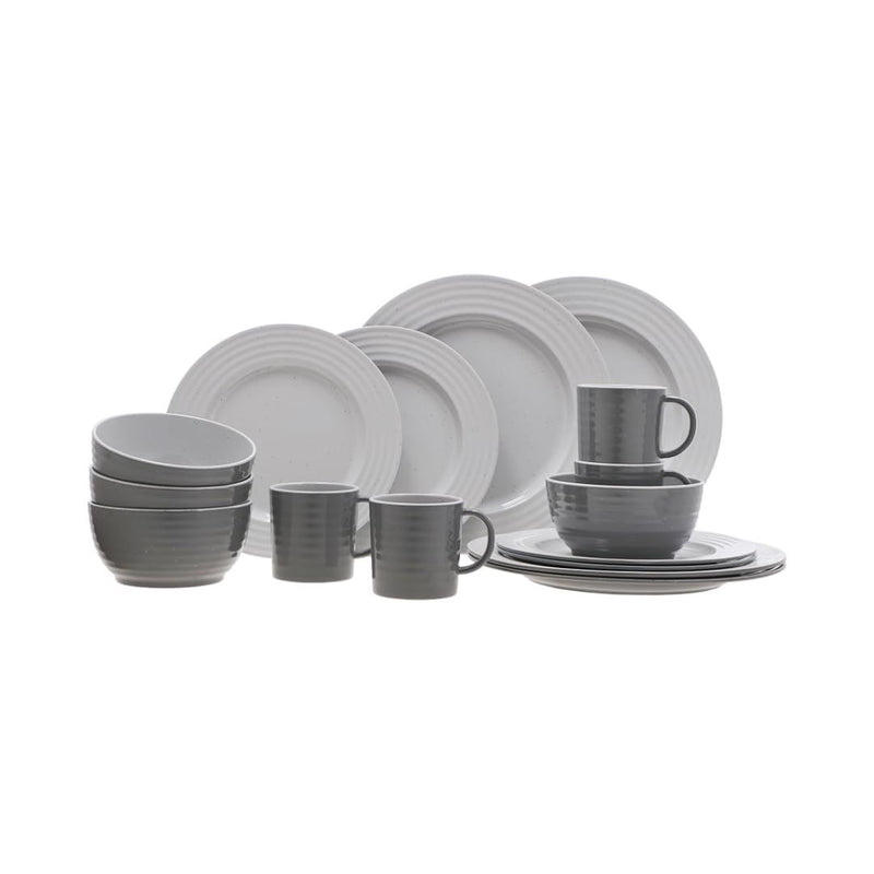 Travellife Rota Tableware Set Grey 16 Pieces 1191320