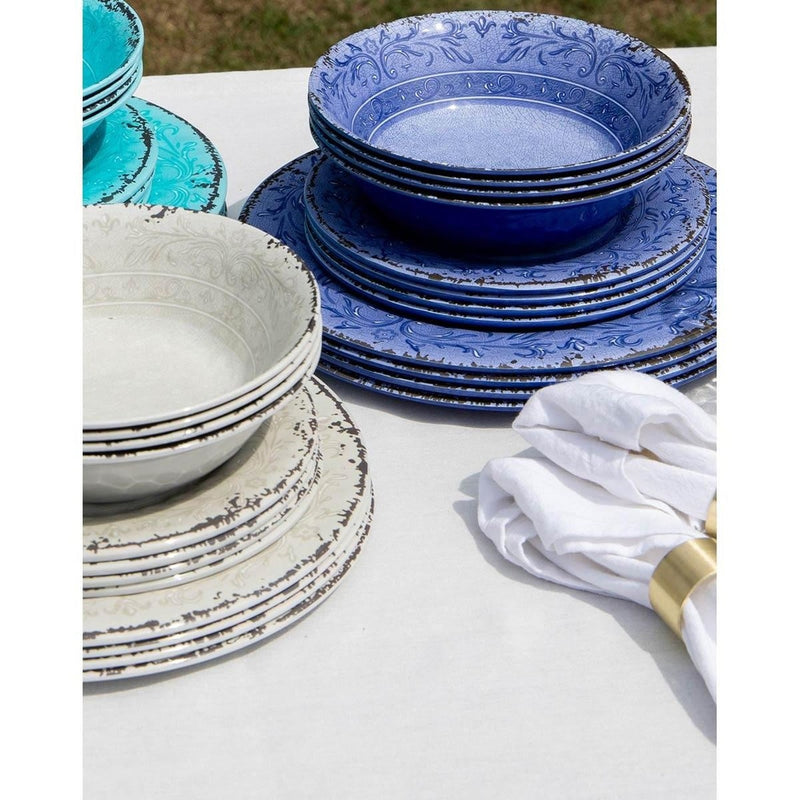Gimex Stone Line Bowl Azure 1 Piece Gimex - UK Camping And Leisure