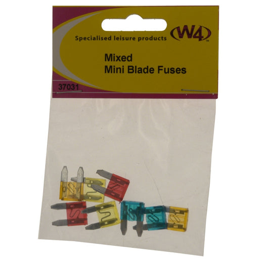 W4 Mini Blade Fuse Mixed 37031 W4 - UK Camping And Leisure