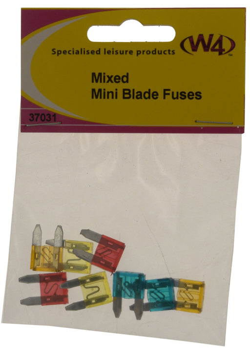 W4 Mini Blade Fuse Mixed 37031 W4 - UK Camping And Leisure