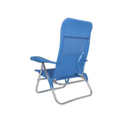 Crespo Beach Chair AL/205 Blue Crespo - UK Camping And Leisure