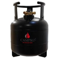Campko Refillable Gas Bottle 15 Litres With 80% Multivalve 109666