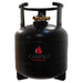 Campko Refillable Gas Bottle 15 Litres With 80% Multivalve 109666 Campko - UK Camping And Leisure