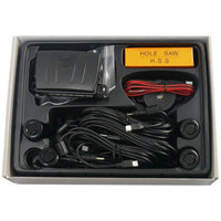4 Eye Reverse Sensor Kit in Matt Black for Caravan and Motorhome