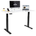 Dellonda  Electric Height Adjustable Standing Desk 1400 x 700mm Dual Motor 100kg Dellonda - UK Camping And Leisure