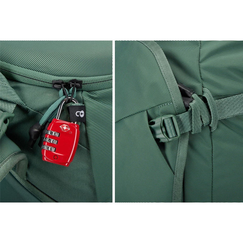 Thule Landmark 60L Women's travel pack hazy green Thule - UK Camping And Leisure