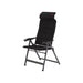 Crespo Chair AP/240 Air Deluxe Compact Black Crespo - UK Camping And Leisure