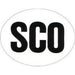 W4 Sco Sticker Large Oval 37153 W4 - UK Camping And Leisure