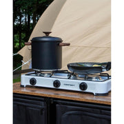 Bo-Camp Frying Pan Turn Foldaway Pan Handle Dia 24cm Bo-Camp - UK Camping And Leisure