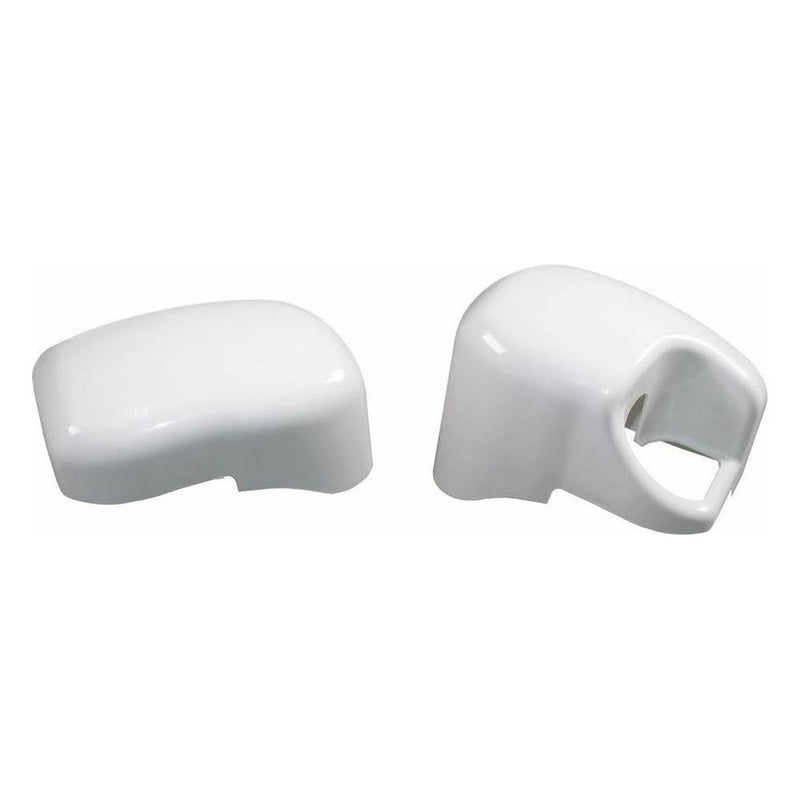 Fiamma F45Il Left & Right Hand Motorhome Awning Outer End Cap Cover Polar White Fiamma Fiamma - UK Camping And Leisure