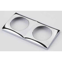 Berker Double Chrome Frame Expand Your Switch and Socket Options with a Doub