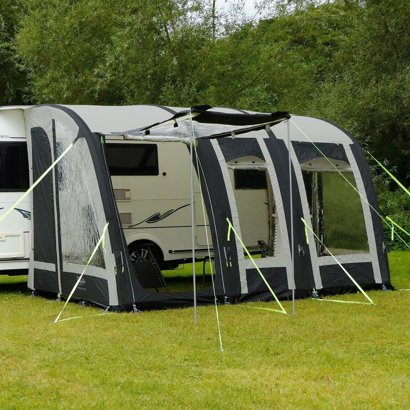 Leisurewize Ontario 390 AIR Caravan Inflatable Air Porch Awning 2026 - LWA15 - Main Product Image | Awnings & Accessories > Awnings > Caravan Awnings | UK Camping and Leisure