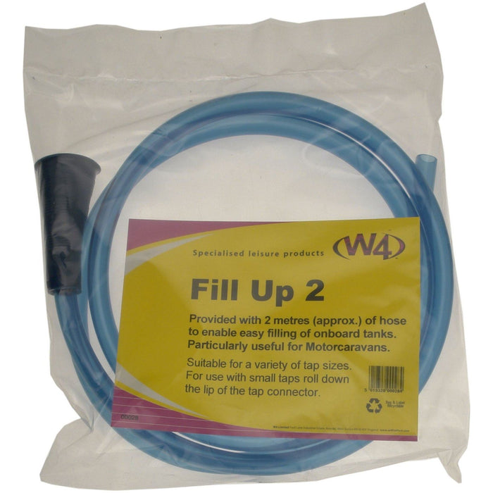 W4 Fill-Up Hose 2M 00028 W4 - UK Camping And Leisure