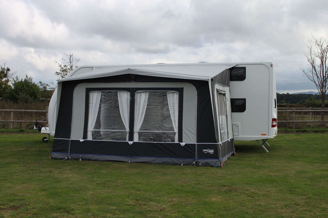 Camptech Count DL Caravan Poled All Season Porch Awning 400x240