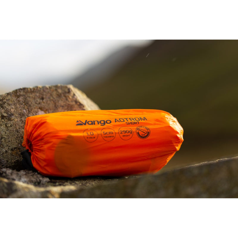 Vango Aotrom Short 5 Short  Sleeping Mat Orange - View 4