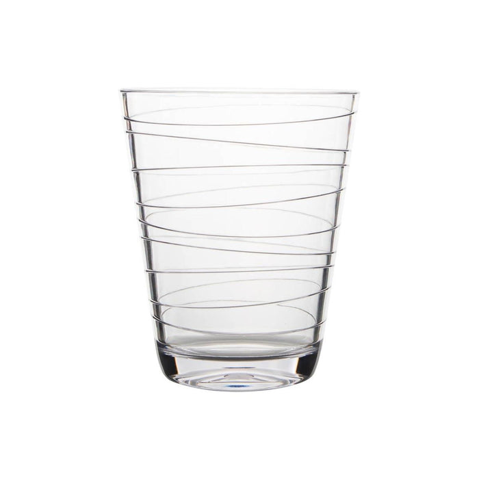Gimex Linea Line Water Glass Stripe 300ml 2 Pieces Gimex - UK Camping And Leisure