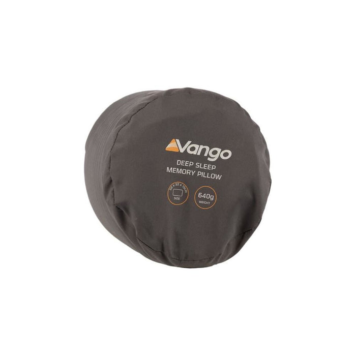 Vango Deep Sleep Memory Pillow Sleeping Bag Shadow Grey Vango - UK Camping And Leisure