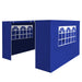 Dellonda Side Walls/Doors/Windows for Gazebo/Marquee Fits 2 x 2m Models - Blue Dellonda - UK Camping And Leisure