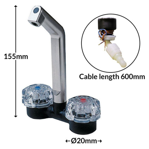 Deluxe Mixer Tap for Caravan/Motorhome Nova - UK Camping And Leisure