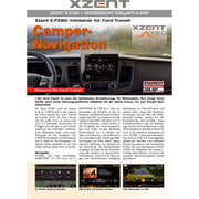 Xzent X-F285 Ford Transit Plus Apple Carplay X-F285 Xzent - UK Camping And Leisure