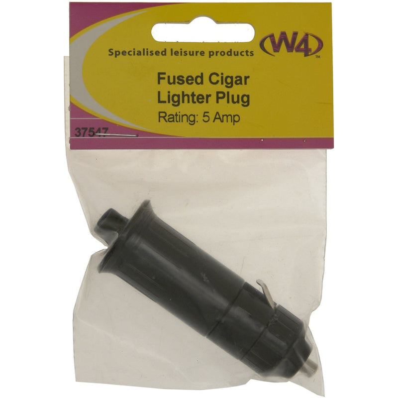 W4 Fused Cigar Lighter Plug 37547 W4 - UK Camping And Leisure