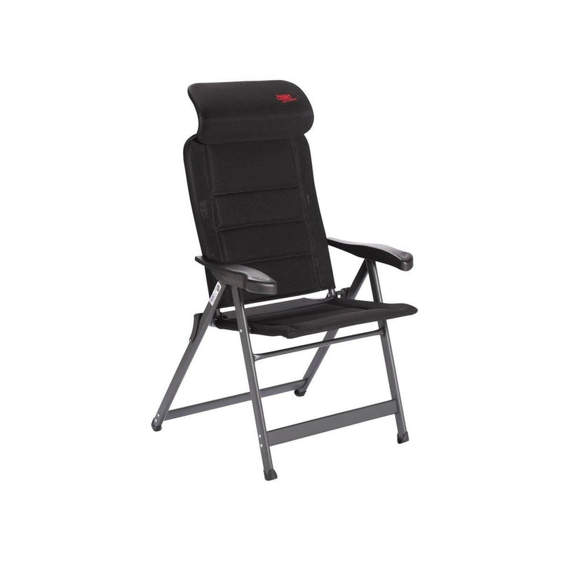 Crespo Chair AP/237 Air Deluxe Compact Black Crespo - UK Camping And Leisure