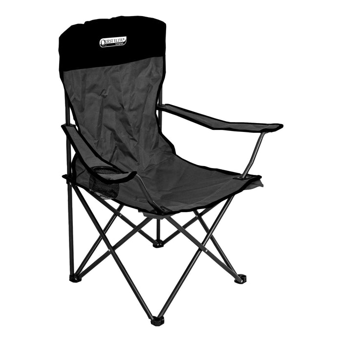 Autograph Festival Chair Black Edition F2051BL Quest - UK Camping And Leisure