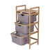 Bo-Camp Urban Collection Cabinet Selsdon Pullout Baskets Bo-Camp - UK Camping And Leisure