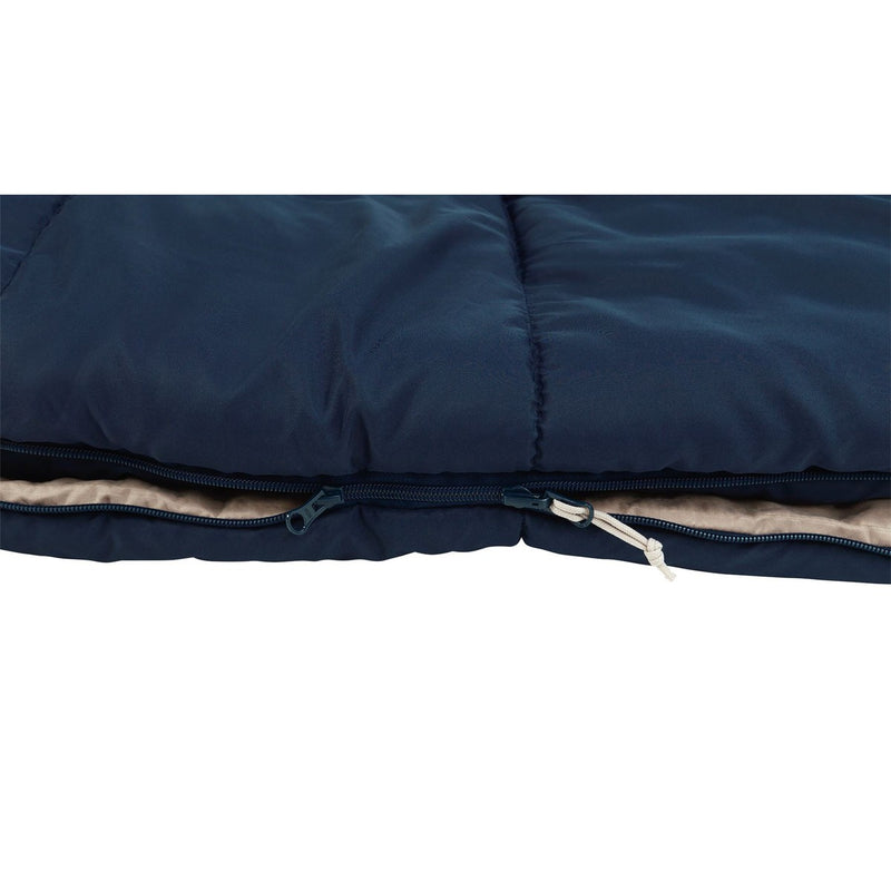 Outwell Contour Lux XL Deep Blue Sleeping Bag 3 Season - View 4