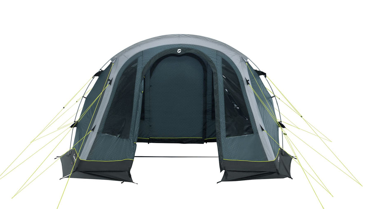 Outwell Rockwell 6 Pole Tent Blue 6 Person Outwell - UK Camping And Leisure