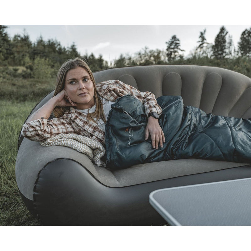 Easy Camp Maple Sofa Brown Inflatable Sofa Easy Camp - UK Camping And Leisure