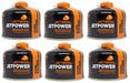 6x Jetboil JetPower Butane Gas Fuel 230g Canister Jetboil - UK Camping And Leisure