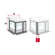 Fiamma Privacy Room 300 - 245-280 F65/F80 Fiamma - UK Camping And Leisure