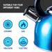 MDS1203 Liberty Blue 2.5 Litre Whistling Kettle CW-T056-B1BL Liberty Leisure UK - UK Camping And Leisure