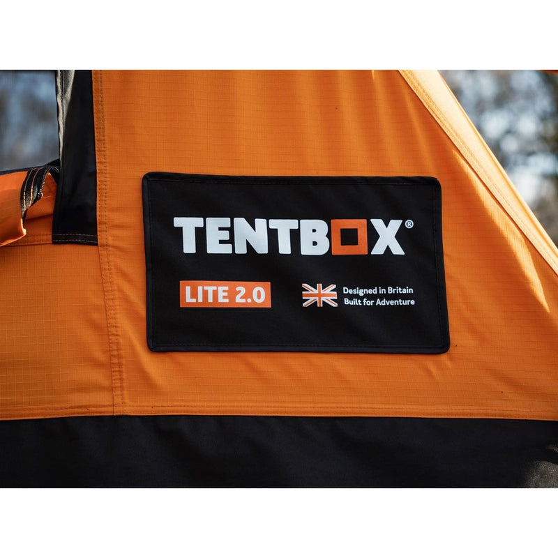 TentBox Lite 2.0 (Sunset Orange) 2 Person Roof Tent TENTBOX - UK Camping And Leisure