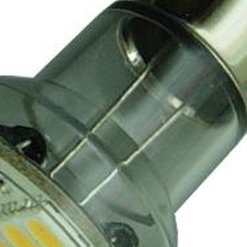 8 LED BA15D Long Neck Spot Bulb Cool White