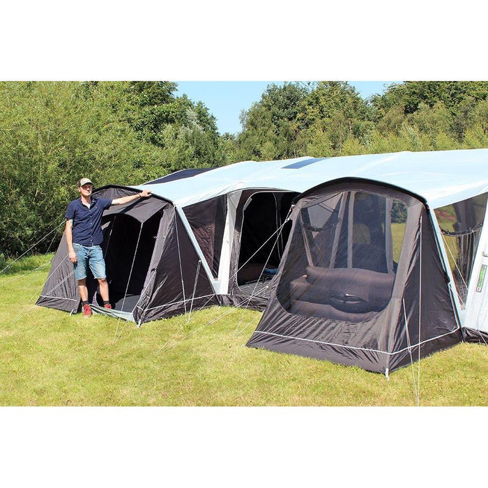 Outdoor Revolution Ozone 8.0 Safari Lodge Six (+6) Berth Family Air Tent with Two Side Annexes Outdoor Revolution - UK Camping And Leisure